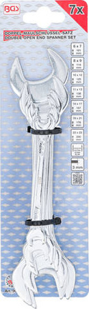 Zestaw kluczy extra płaskich dwustronnych 6 - 23 mm