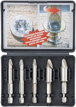 Wykrętaki do uszkodzonych wkrętów śrub BGS Technic