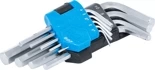 Zestaw kluczy imbusowych krótkie 9 szt. 1,5-10 mm