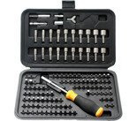 Zestaw bitów 1/4" z wkrętakiem 122 cz. BGS Technic