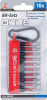  Zestaw bitów skrętnych 1/4" PH2 Torx 10 szt.