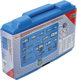 Zestaw adapterów do bitów i kluczy nasadowych 16 sztuk