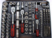 Zestaw kluczy nasadowych 179 elementów. KS Tools 917.0779