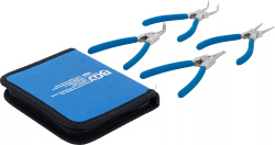 Zestaw szczypiec do pierścieni Seegera 150 mm 4 szt. BGS Technic