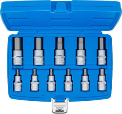 Nasadki imbusowe trzpieniowe calowe 1/2' 7/32" - 7/8" 12 szt. BGS Technic