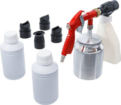 Pneumatyczny pistolet do piaskowania z akcesoriami