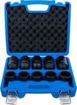 Zestaw nasadek udarowych dwunastokątne 1/2" 32 - 36 mm 10 szt.
