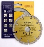 Tarcza diamentowa 115 segmentowa Geko