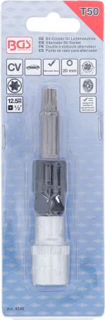 Nasadka 1/2" do alternatora profil T Torx T50