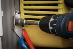 Zestaw nasadek 6-kt długich 1/4" do wiertarek 8 szt.