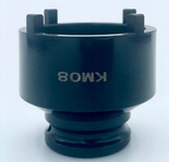 Klucz do nakrętek rowkowych zęby zewnętrzne KM8