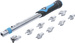 Zestaw kluczy dynamometrycznych | 6,3 mm (1/4") | 10 - 50 Nm | 10 szt.