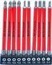 Zestaw bitów magnetycznych długich 110mm 10 szt.