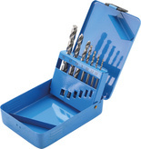 Zestaw wierteł spiralnych HSS  pod gwint Ø 2,5 - 10,2 mm