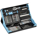 Zestaw bitów i kluczy nasadowych 1/4" SmartCase HAZET