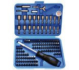 Zestaw bitów 1/4" z wkrętakiem 122 cz. BGS Technic