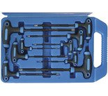Zestaw kluczy torx typ "T" T10-T50 9 szt. BGS Technic