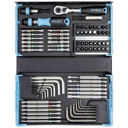 Zestaw bitów i kluczy nasadowych 1/4" SmartCase HAZET
