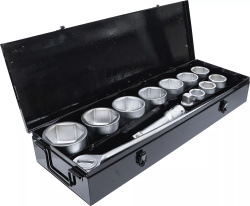 Zestaw kluczy nasadowych napęd 25 mm 1" 36 - 80 mm 15 szt. 