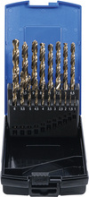 Zestaw wierteł HSS-G M35 stal kobaltowa 1-10 mm 19 szt.