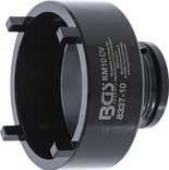 Klucz do nakrętek rowkowych | zęby zewnętrzne | KM10