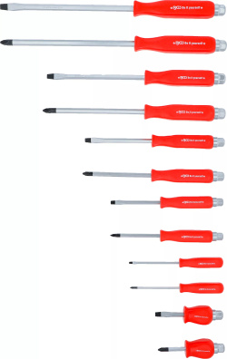 Zestaw wkrętaków do podbijania 12 szt. BGS Technic