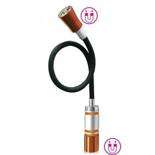 Latarka ręczna z magnesem z giętkim przewodem