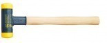 Młotek bezodrzutowy z rękojeścią Hickory 800 45mm Wiha