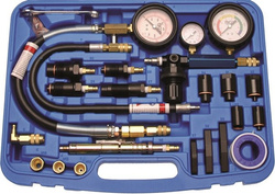 Tester ciśnienia sprężania w silniku benzynowym diesla BGS Technic