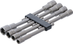 Zestaw nasadek 6-kt długich 1/4" do wiertarek 8 szt.