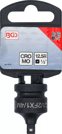 Adapter udarowy 1/2" x 1/4" redukcja