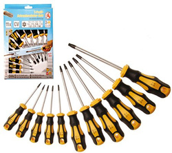 Zestaw wkrętaków Torx 11 szt. z otworem BGS Technic