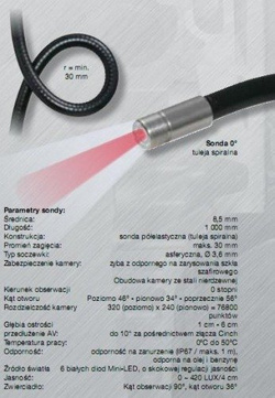 Wideoskop/Videoskop 8,5mm PROMOCJA KS Tools