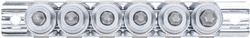 Zestaw nasadek 3/8" gniazdo sześciokątne z głowicą kulkową 3 - 8 mm 6 szt.