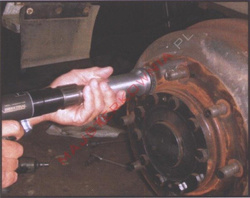 Szczotka obrotowa do czyszczenia piast kół 8-punktowa Muller