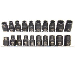 Zestaw nasadek udarowych samochdowych specjalnych 3-5-6-10-kt, 10 szt. BGS Technic