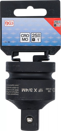 Adapter udarowy 1" x 3/4" redukcja