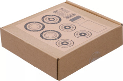 Wkładka do szuflady: zestaw do szlifowania piast kół