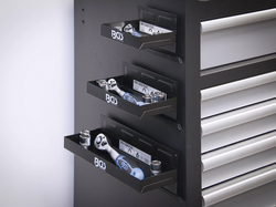 Magnetyczne półki do wózka narzędziowego BGS Technic