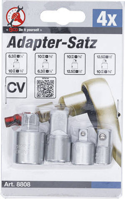 Zestaw adapterów 4 szt.