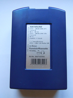 Zestaw gwintowników maszynowych M3-M12 + Wiertła