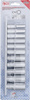 Zestaw nasadek 3/8" 11 szt. długie  12-kt BGS Technic