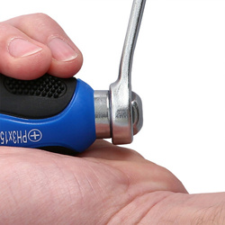 Zestaw wkrętaków z osłoną 12 szt. płaskich PH Philips