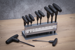 Zestaw wkrętaków typu T | calowe | gniazdo sześciokątne 3/32" - 3/8" | 10 szt.