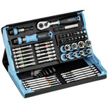 Zestaw bitów i kluczy nasadowych 1/4" SmartCase HAZET