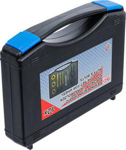 Zestaw do naprawy gwintów nakrętek i śrub kół 12 szt.