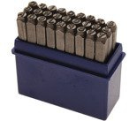 Znaczniki literowniki 3 mm 27 szt. BGS Technic