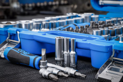 Zestaw kluczy nasadowych z profilem falistym 1/4" 3/8" 1/2" 192 sztuki