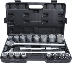 Zestaw kluczy nasadowych 3/4" 19 - 50 mm 20 szt.