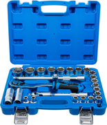 Zestaw kluczy nasadowych calowych 1/2" calowe 27 sztuk